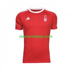 Camisola Nottingham Forest Homem Equipamento Primeiro 2023-2024 Manga Curta